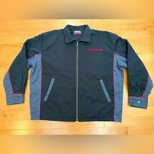 Mac Tools Professional Mechanic Black Gray Red Jacket Size XL